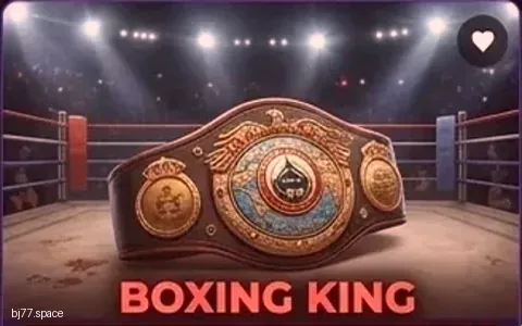 Boxing King slot banner on bj77 — JILI