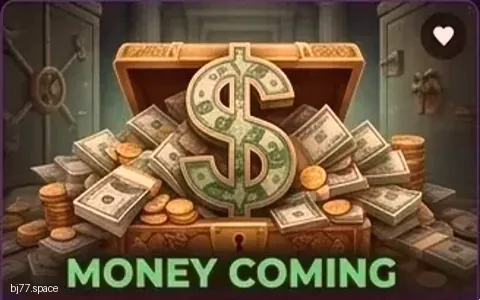 Money Coming slot banner on bj77 — JILI
