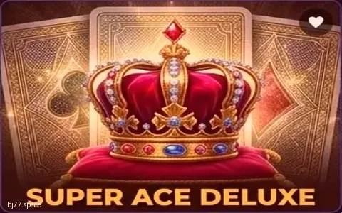 Super Ace Deluxe slot banner on bj77 — JILI