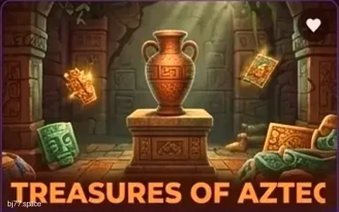 Treasures of Aztec slot banner on bj77 — PG Soft